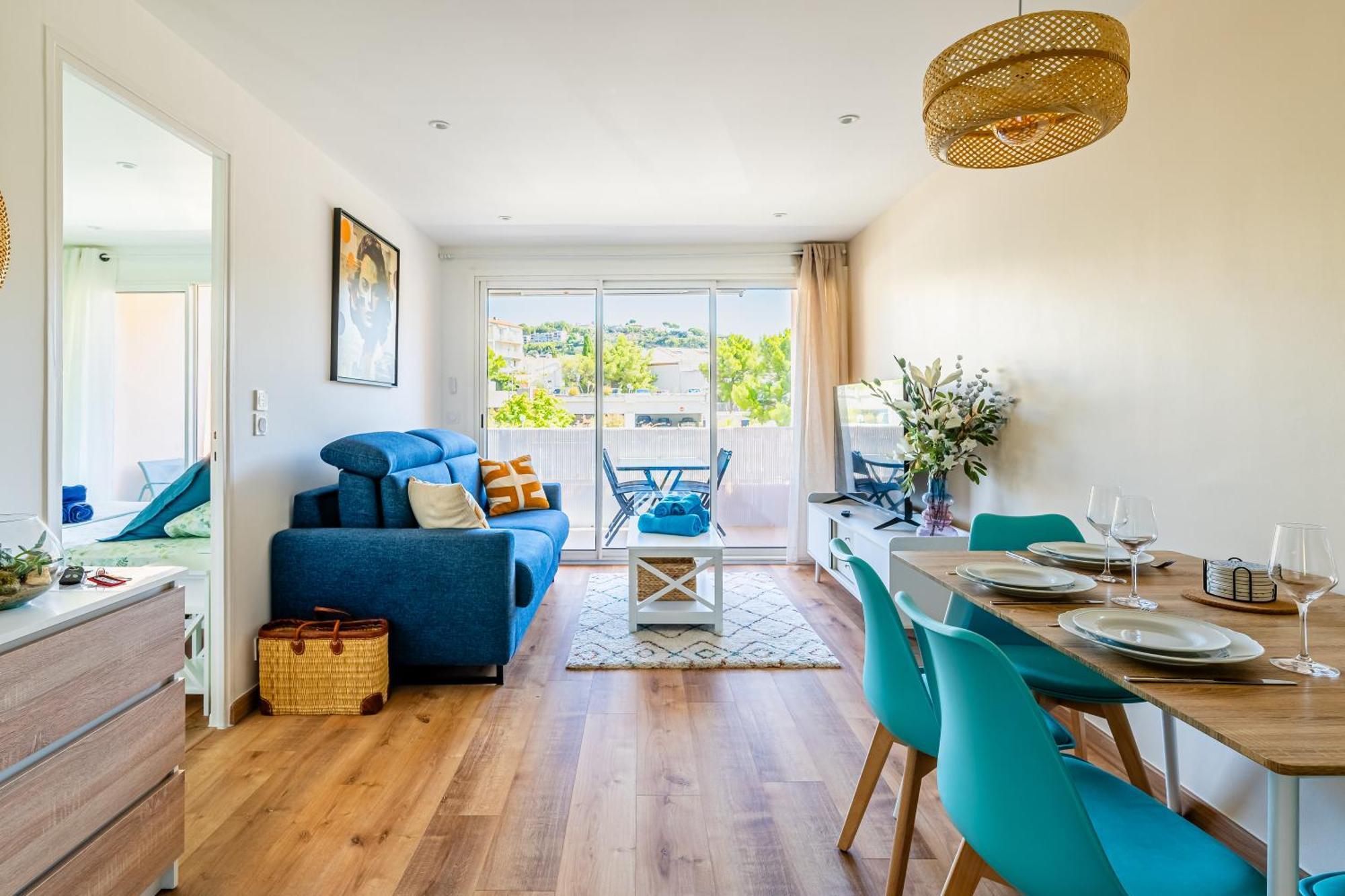 Cassis - Le Capucine, 4Pers, Terrasse, Classe 3 Etoiles Exteriör bild