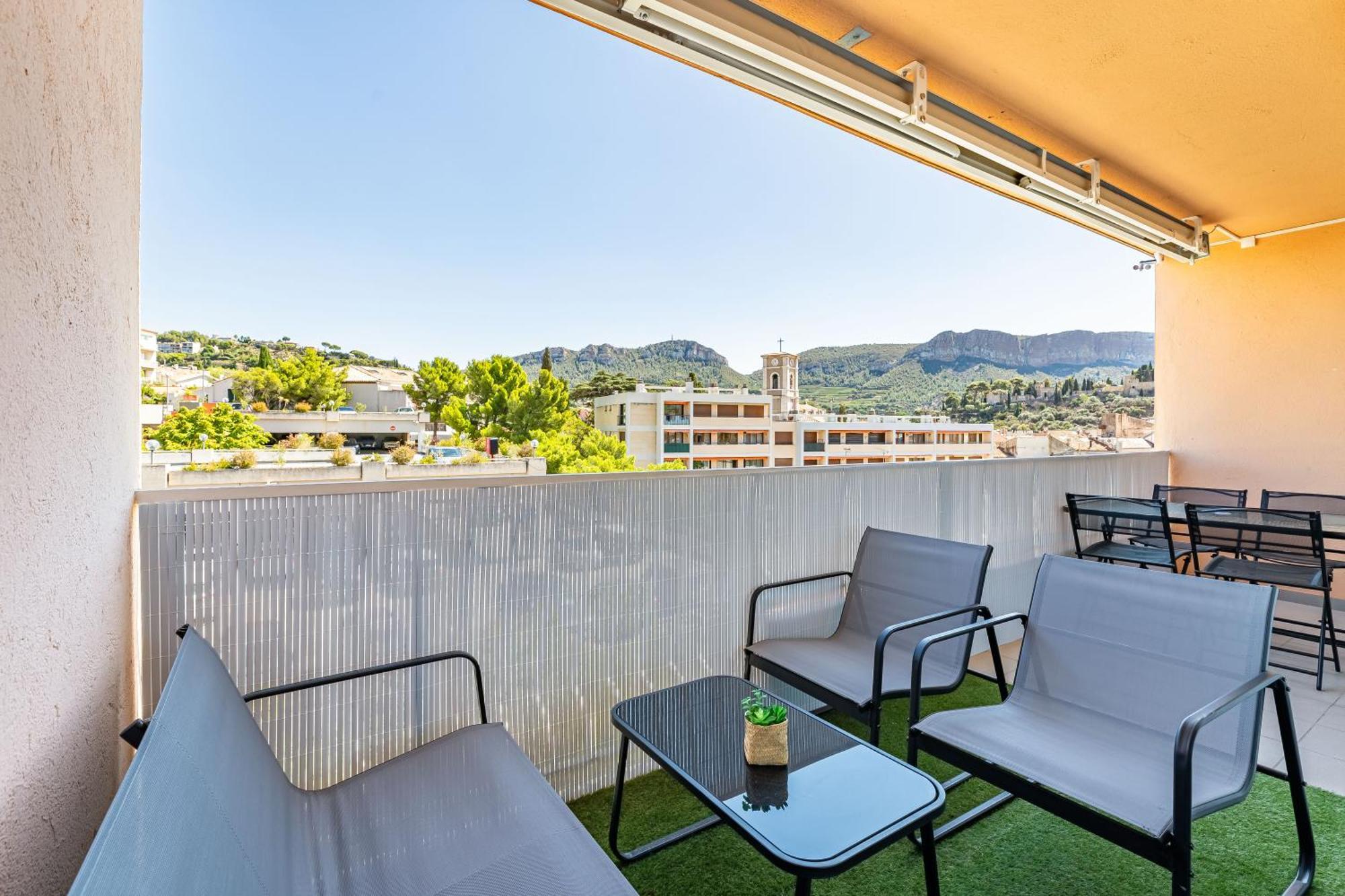 Cassis - Le Capucine, 4Pers, Terrasse, Classe 3 Etoiles Exteriör bild
