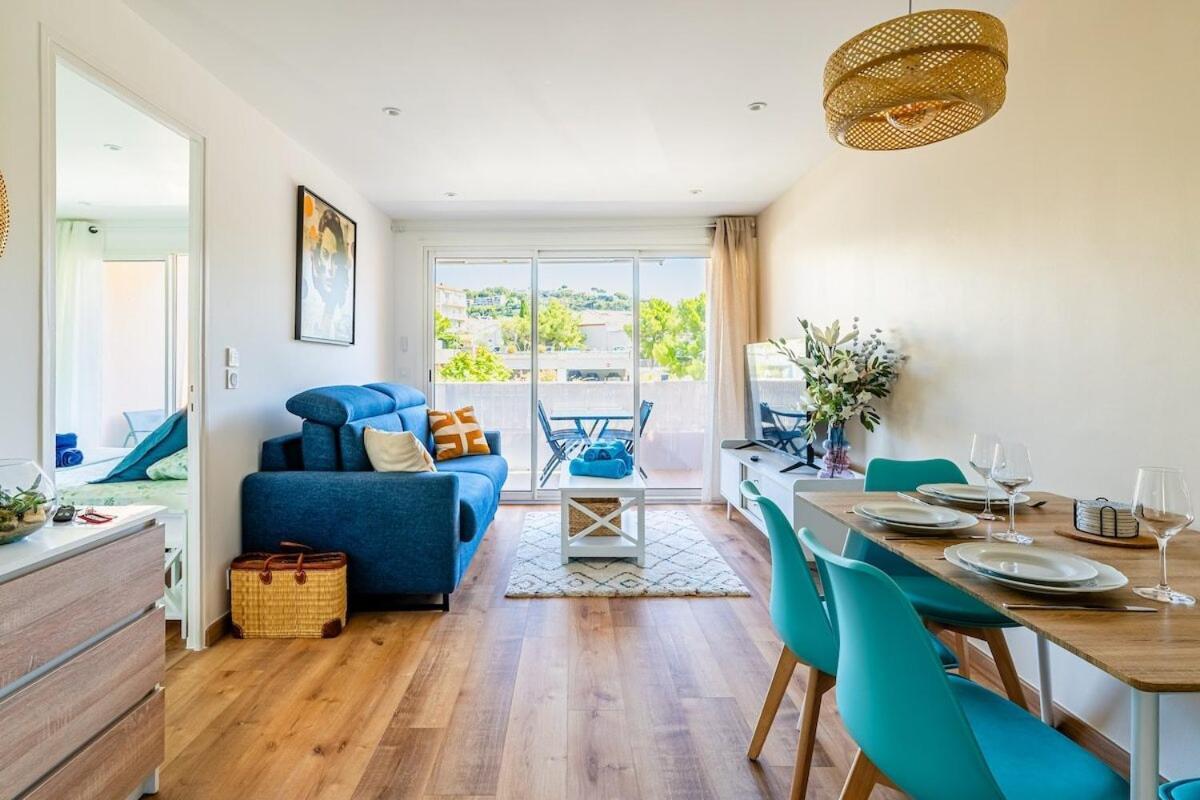 Cassis - Le Capucine, 4Pers, Terrasse, Classe 3 Etoiles Exteriör bild